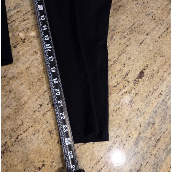 New! Catherines Plus Size 2XWP Ponte Knit Leggings Stretch Soft Smoothing Black - Picture 5 of 13